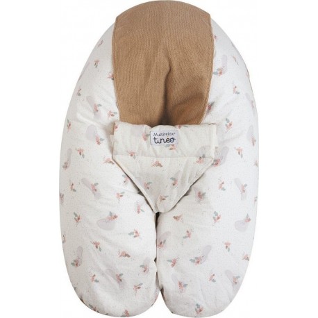 NC Tinéo Coussin De Maternité Multirelax Éponge Noisette