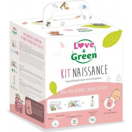 Kit Naissance (1 Paquet De T1 + 1 Paquet De Lingettes + 1 Bio Liniment)