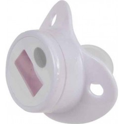 Thermomètre Pour Bébé sucette Électronique 5cm Blanc