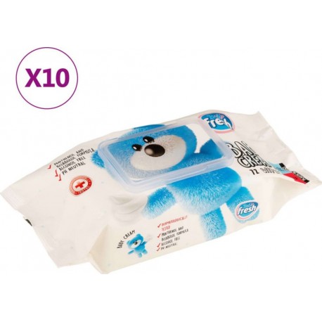 NC Lingettes Pour Bébé 10 Paquets 720 Lingettes Vidaxl