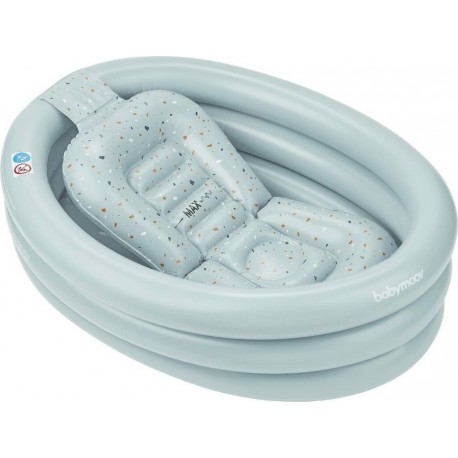 Babymoov Baignoire Gonflable Aquadots Avec Transat Amovible, Des La Naissance