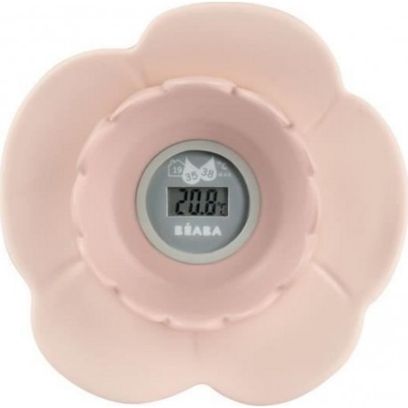 Lotus Béaba Thermometre De Bain Lotus, Old Pink