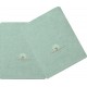 Aqua Eveil Et Nature Lot De 2 Serviettes Éponge 50x90 Cm Coton Bio Aqua