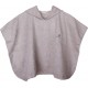 Eveil Et Nature Poncho Eponge 0/24 Mois Coton Bio Gris