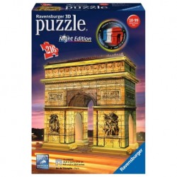 Ravensburger Puzzle 3D Arc de Triomphe illuminé