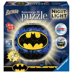 Ravensburger Puzzle 3D rond 72 p illuminé - Batman