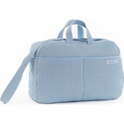 Clair Sac À Langer Mi Bollito Bleu 15 X 30 X 45 Cm