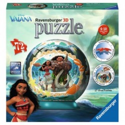 Ravensburger Puzzle 3D rond 72 pièces - Disney Vaiana