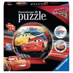 Ravensburger Puzzle 3D rond 72 pièces - Disney Cars 3