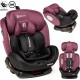 NC Bebelissimo Siège Auto Isofix Pivotant 360 °- Groupe 0+/1/2/3 (0-36Kg) Hellios Bordeaux /noir