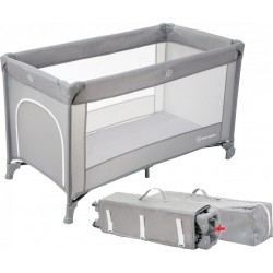 NC Moby System Lit Parapluie Pliable, Parc Bébé Lit Voyage Avec Matelas 126 X 66 X 72cm