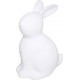 Veilleuse Enfant lapin 21cm Blanc