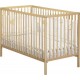 NC Baby Price Lit 120x60 Tout Barreaux Vernis Naturel First