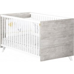 NC Babyprice Scandi Gris Lit Evolutif Little Big Bed 140x70