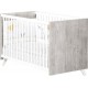 NC Babyprice Scandi Gris Lit Bébé 120 X 60