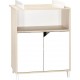 NC Babyprice Scandi Naturel Commode 2 Portes Et 1 Niche