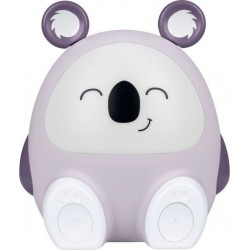 Enceinte Lumineuse & Veilleuse Bigben Koala Bluetooth 5.0, 15w, Veilleuse Réglable, Minuterie, Batterie Usb-c