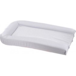 Matelas Langer Pvc+2 Éponges Amovibles 42x70cm Blanc