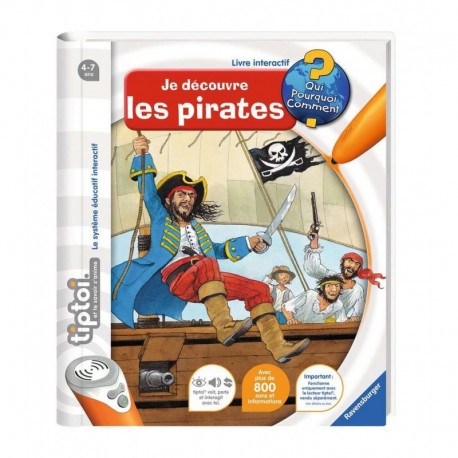 Ravensburger tiptoi® - Je découvre les pirates