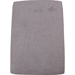 NC Eveil Et Nature Housse Matelas À Langer, Élastique 55x75 Cm Coton Bio Gris