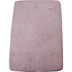 NC Eveil Et Nature Housse Matelas À Langer Élastique 55x75 Cm Coton Bio Taupe