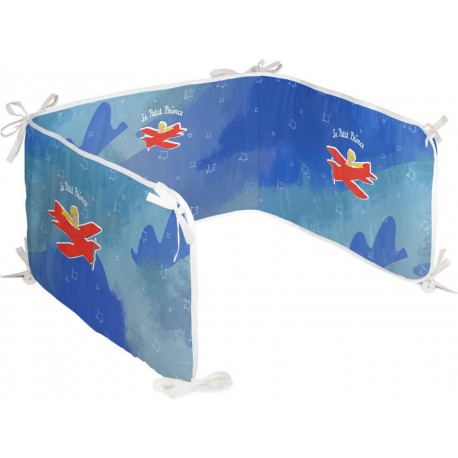 Protection Du Berceau Happyfriday Le Petit Prince Son Avion Multicouleur 210 X 40 Cm