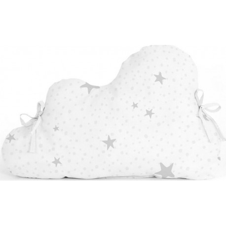 NC Protection Du Berceau Happyfriday Basic Kids Little Star Gris 60 X 40 Cm