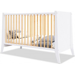 Lit Bébé Évolutif Timeo 60x120 Cm (matelas Non Inclus)