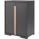 NC Armoire 2 Portes london 116cm Anthracite