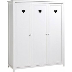 Armoire 3 Portes amori 190cm Blanc