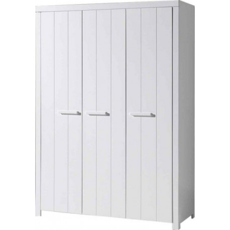 Armoire 3 Portes erik 205cm Blanc