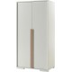 Armoire 2 Portes london 195cm Blanc