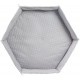 ROBA Tapis de parc bébé roba Style hexagonal – Gris argenté