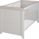 ROBA Lit Bébé Évolutif Helene – 70 x 140cm – Convertible – Réglable en hauteur