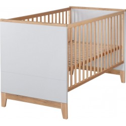 ROBA Lit Bébé Évolutif Caro – 70 x 140cm – Convertible – Réglable en hauteur