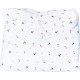 Matelas À Langer Nomade 0. 5x46x68cm En Coton Bio Blanc