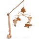 NC Mobile Musical En Bois Avec Jouets Ours En Gaze De Coton