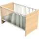 NC Lit Évolutif 140x70 Little Big Bed En Bois Décor Chêne Miel