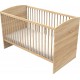 NC Lit Évolutif 140x70 Little Big Bed En Bois Décor Chêne Doré