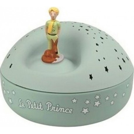 Veilleuse Projecteur D'etoiles Musical Le Petit Prince© Piles Incluses