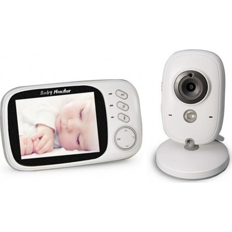 NC Babyphone Vidéo Caméra Bébé Sans Fil + Écran Lcd 3,2'' Yonis