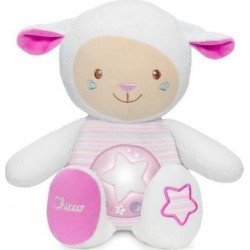 NC Chicco Peluche Musicale Mouton Tendres Mots Doux Rose