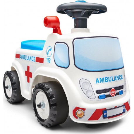 Porteur Camion Ambulance Blanc