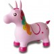 NC Licorne Rebondissant Avec Pompe Rose Jamara