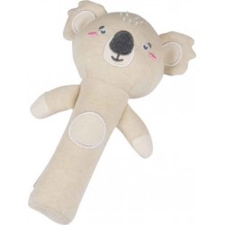 NC Doudou Hochet Long Bébé koala 18cm Naturel