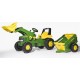 NC Tracteur A Pedale Rollyjunior John Deere + Remorque