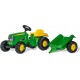 NC Tracteur A Pedales Rollykid John Deere