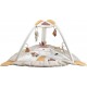 NC Tapis D'éveil Tipi Bébé 77x77cm En Polyester Beige