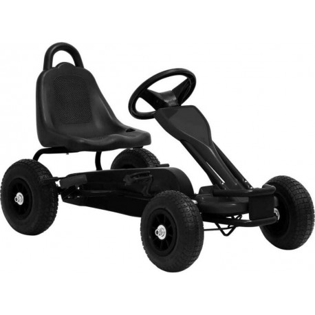 NC Kart À Pédales Avec Pneus Noir Vidaxl