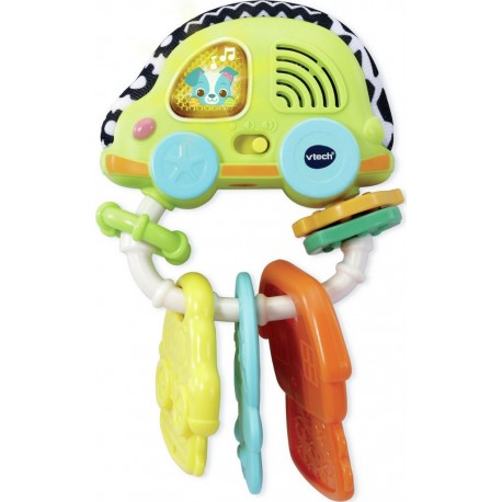 Vtech Play Green Mon Hochet Sensoriel Cles Magiques (plastique A Base De Plantes)